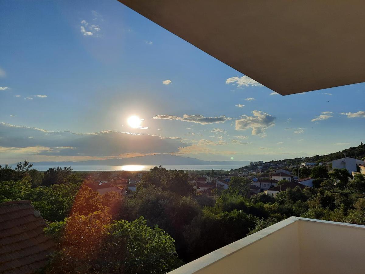 Panorama Apartments Prínos Buitenkant foto